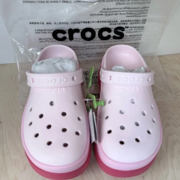 NWT CROCS Classic Stacked Clog - W8/M6 - Picture 3 of 7